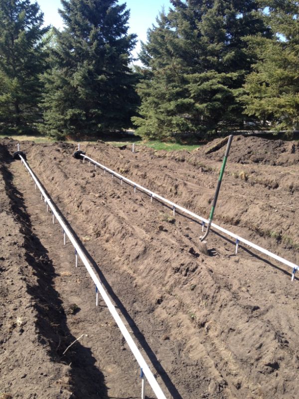 Piping System for Septic System