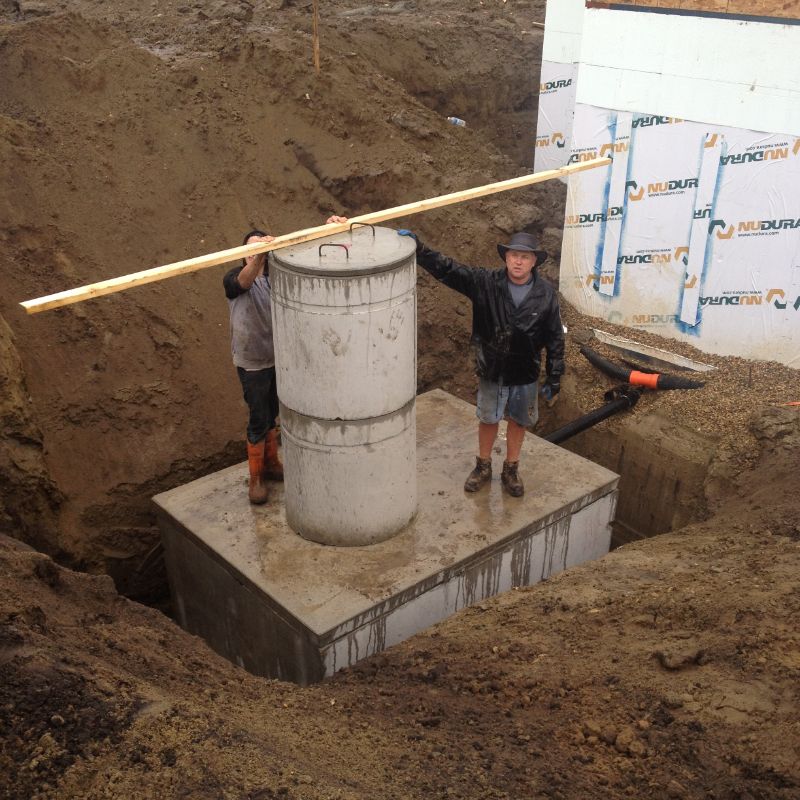 Underground Concrete Water Tank